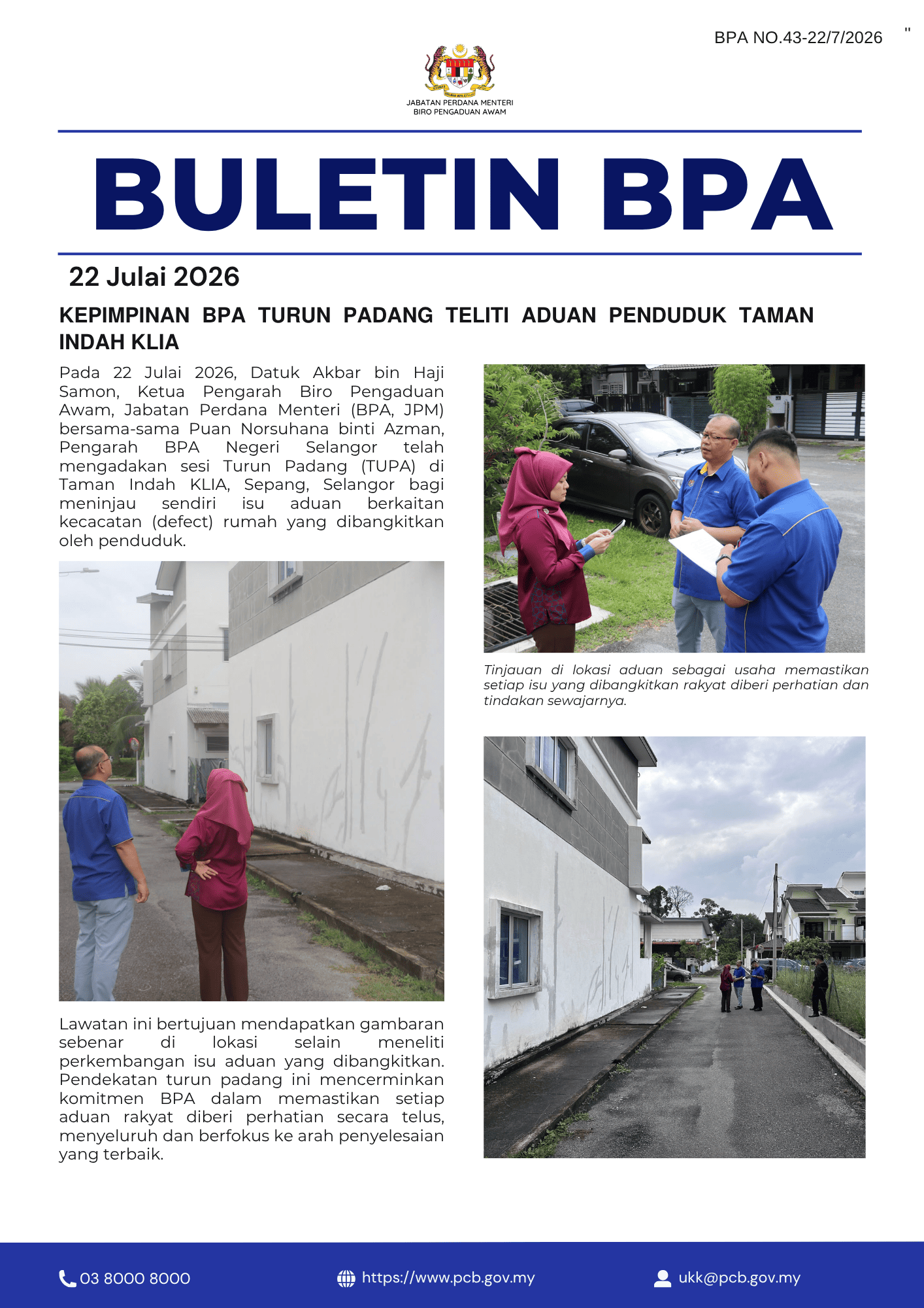 Buletin 22 Julai 2026